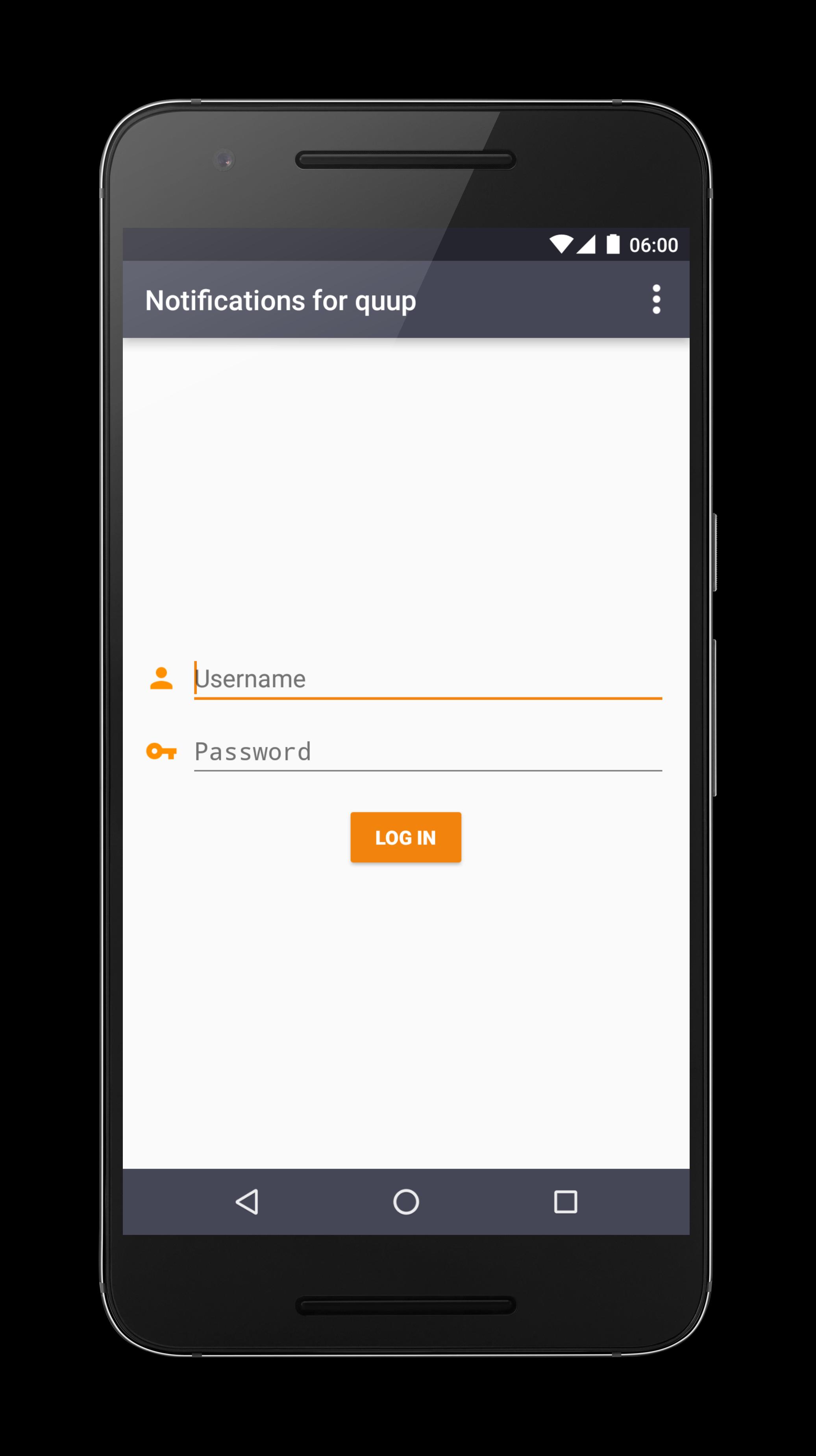 Notifications for quup