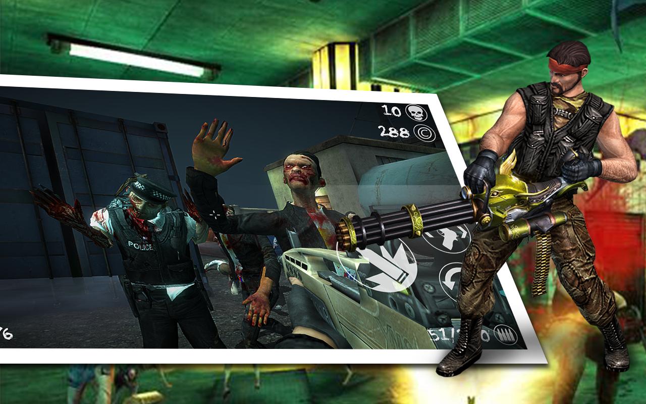Modern Shooter To Zombies
