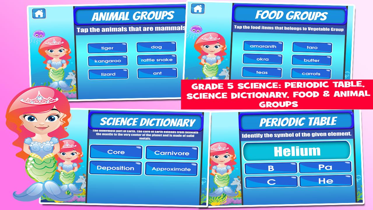 Fifth Grade Mermaid Princess