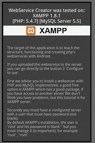 PHP Web service Creator