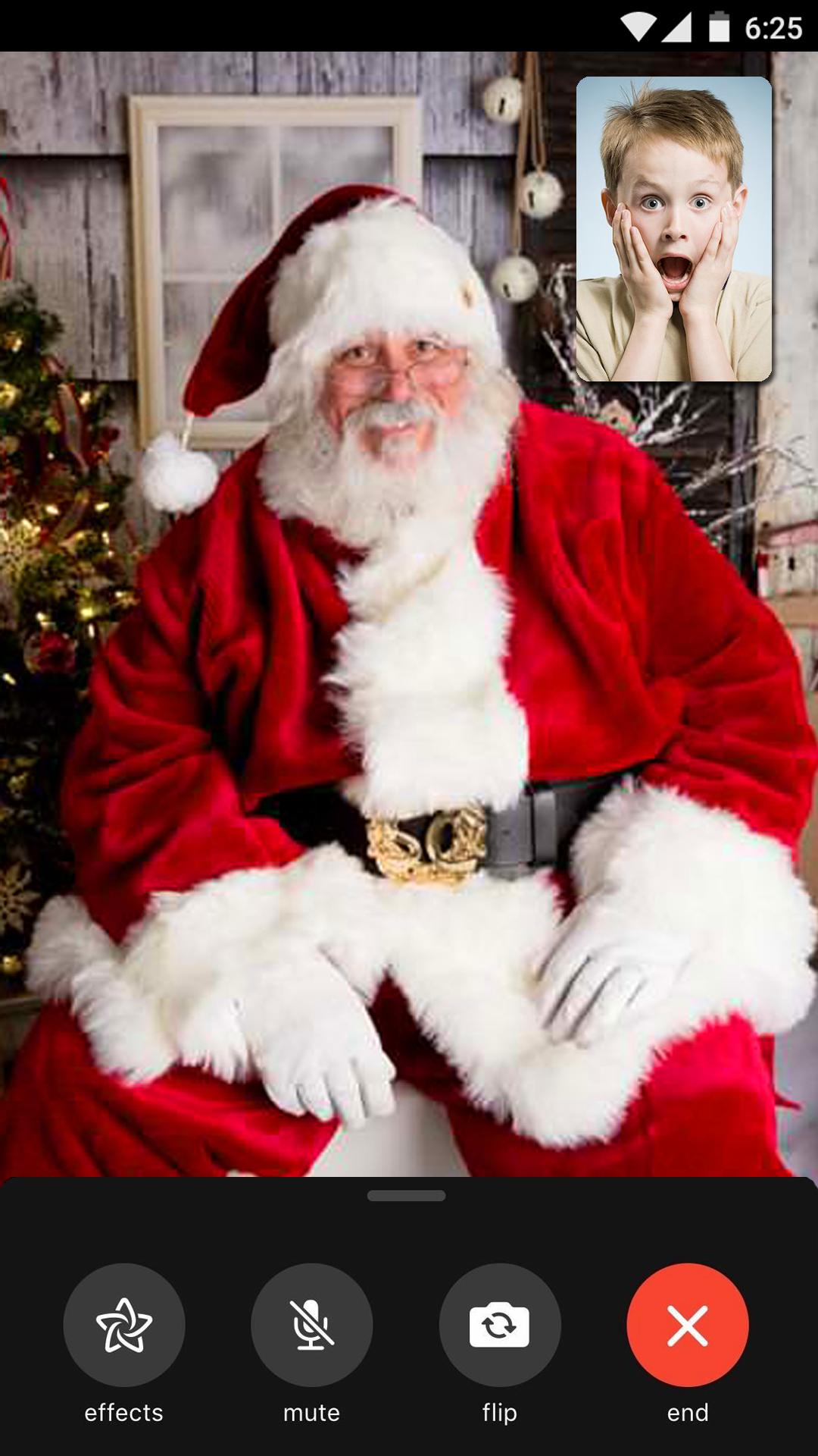 Video call from Santa joke