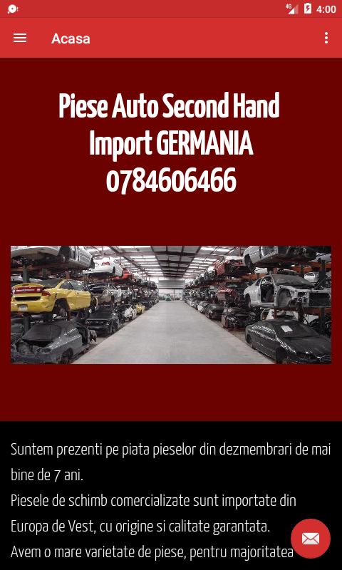 Piese Auto Dezmembrari