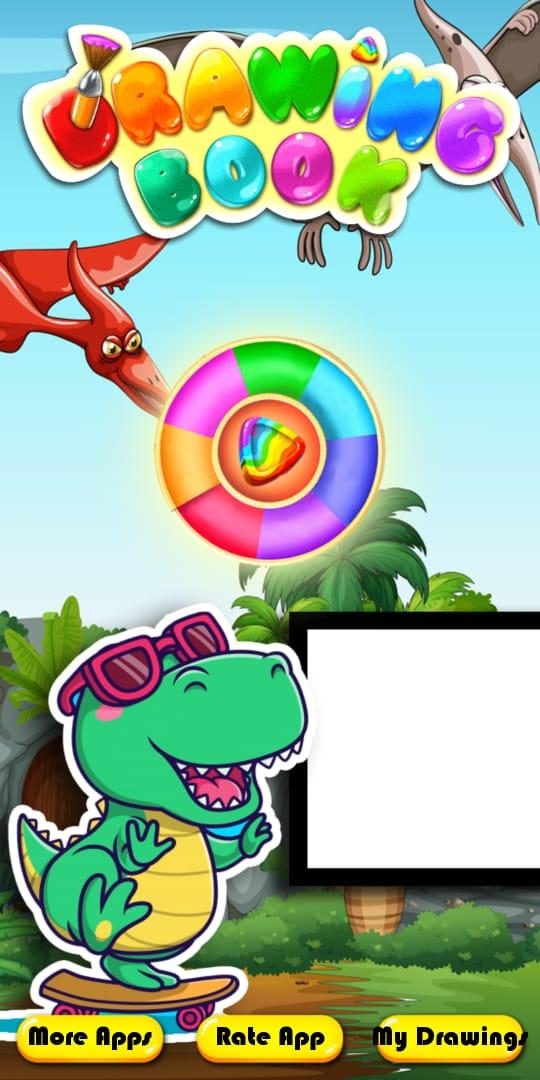 Coloring Dinosaur Kids