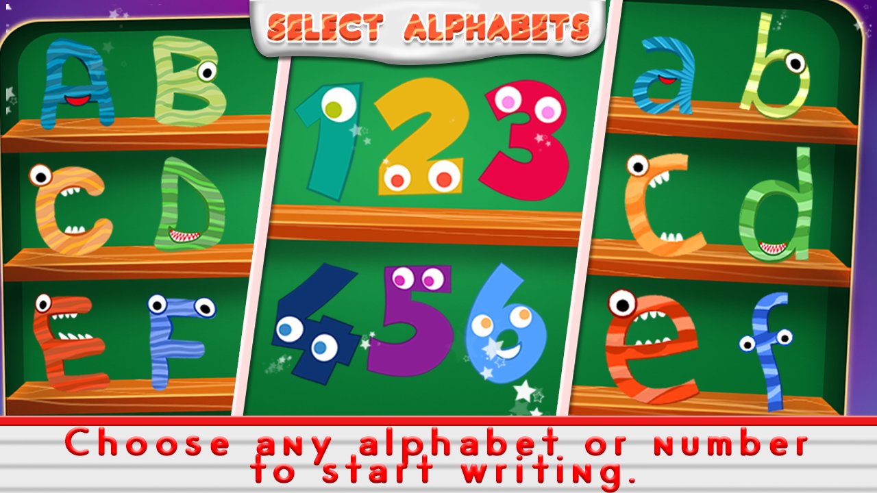 Preschool Write Letter ABC 123