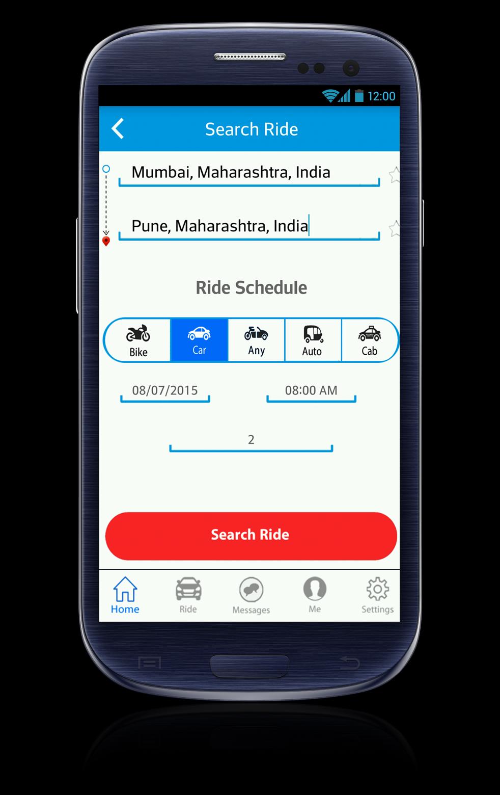 Share Savari,Ride Sharing App