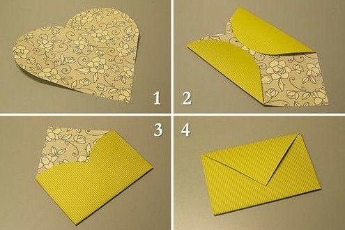 DIY Folded Envelope