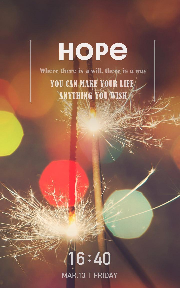 ZUI Locker Theme-Light of Hope