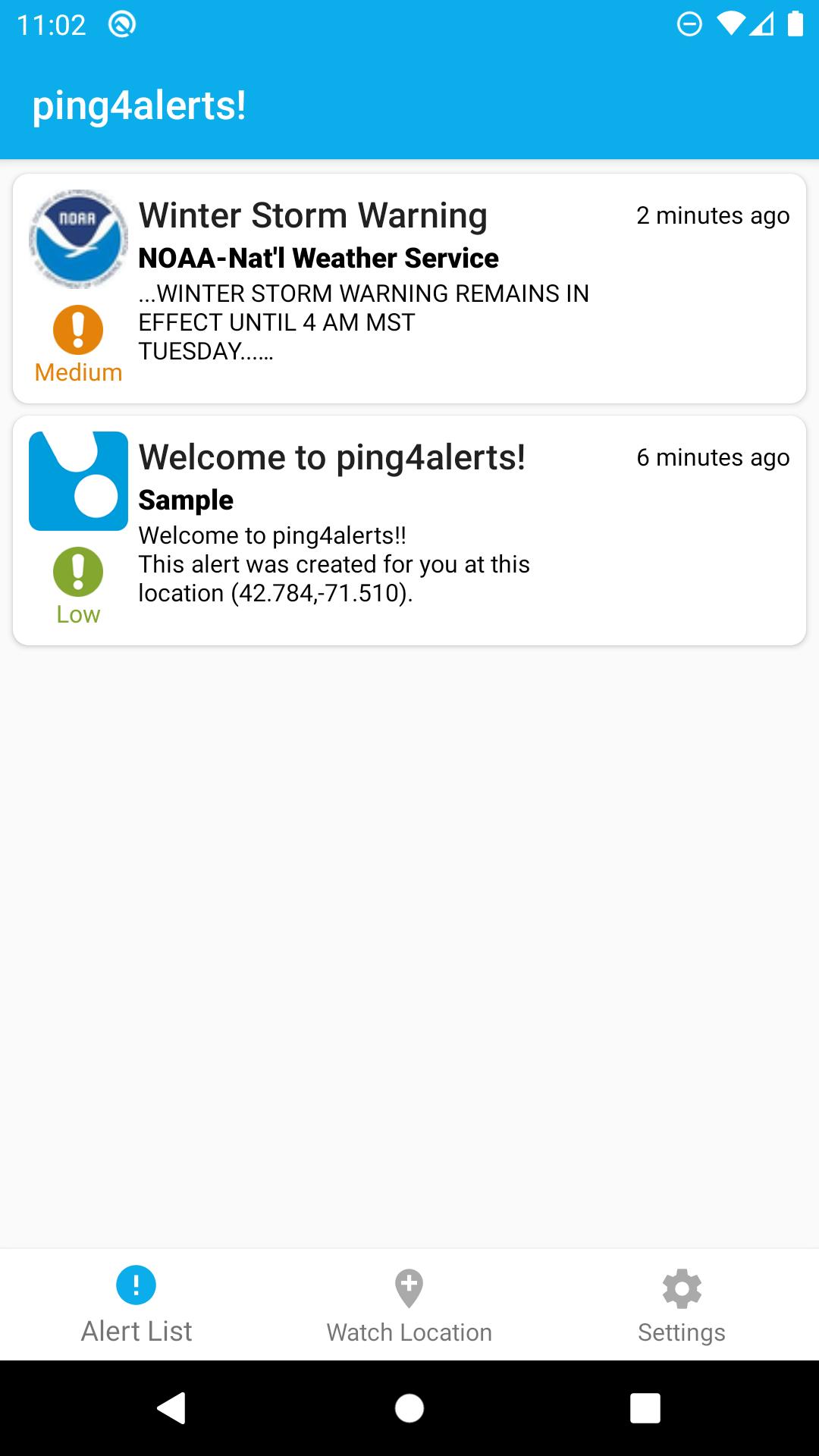 ping4alerts!