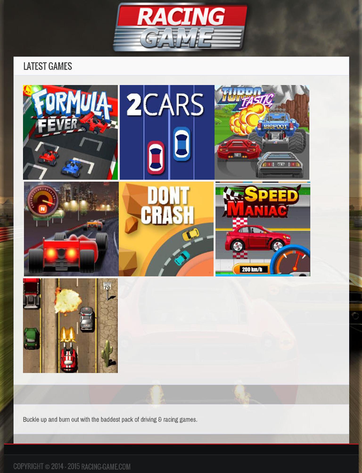Racing Games Pack