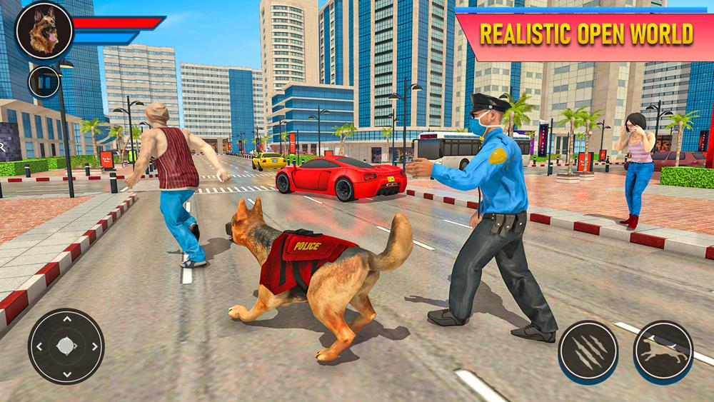 Police Dog Games Dog Simulator