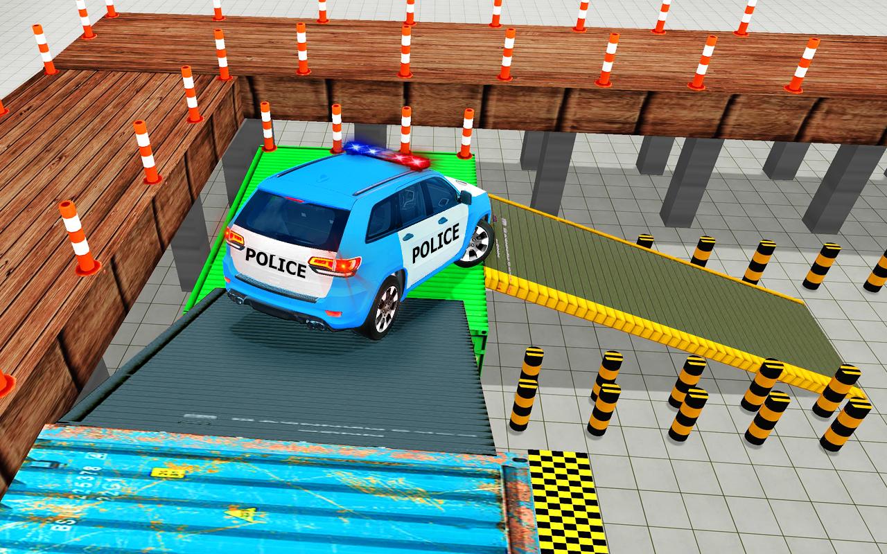 Police Car Driving 3D Game- Car Parking Simulator