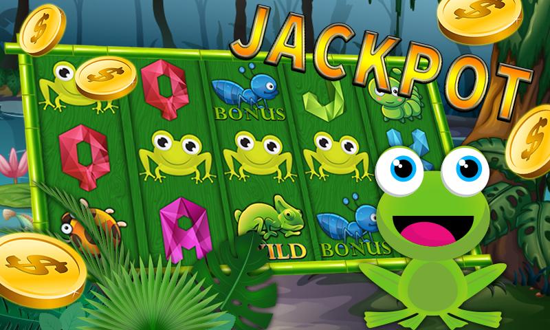 Wild Lucky Frog Casino Slots