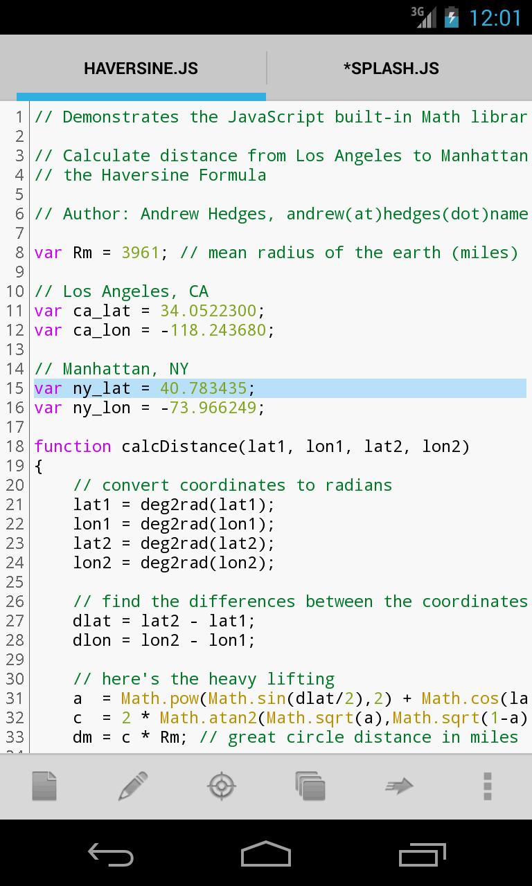 Android JavaScript Framework