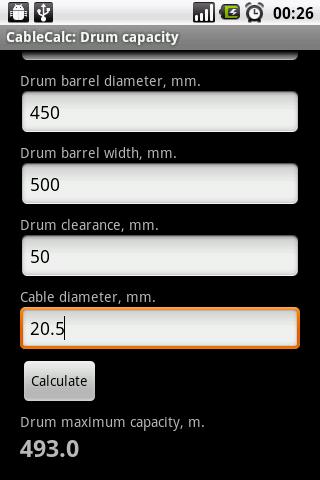 CableCalc (free)