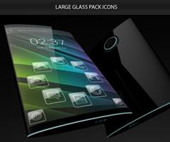 Glass theme & glass icon pack