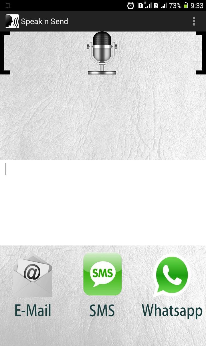 Speak n Send for Whatsapp