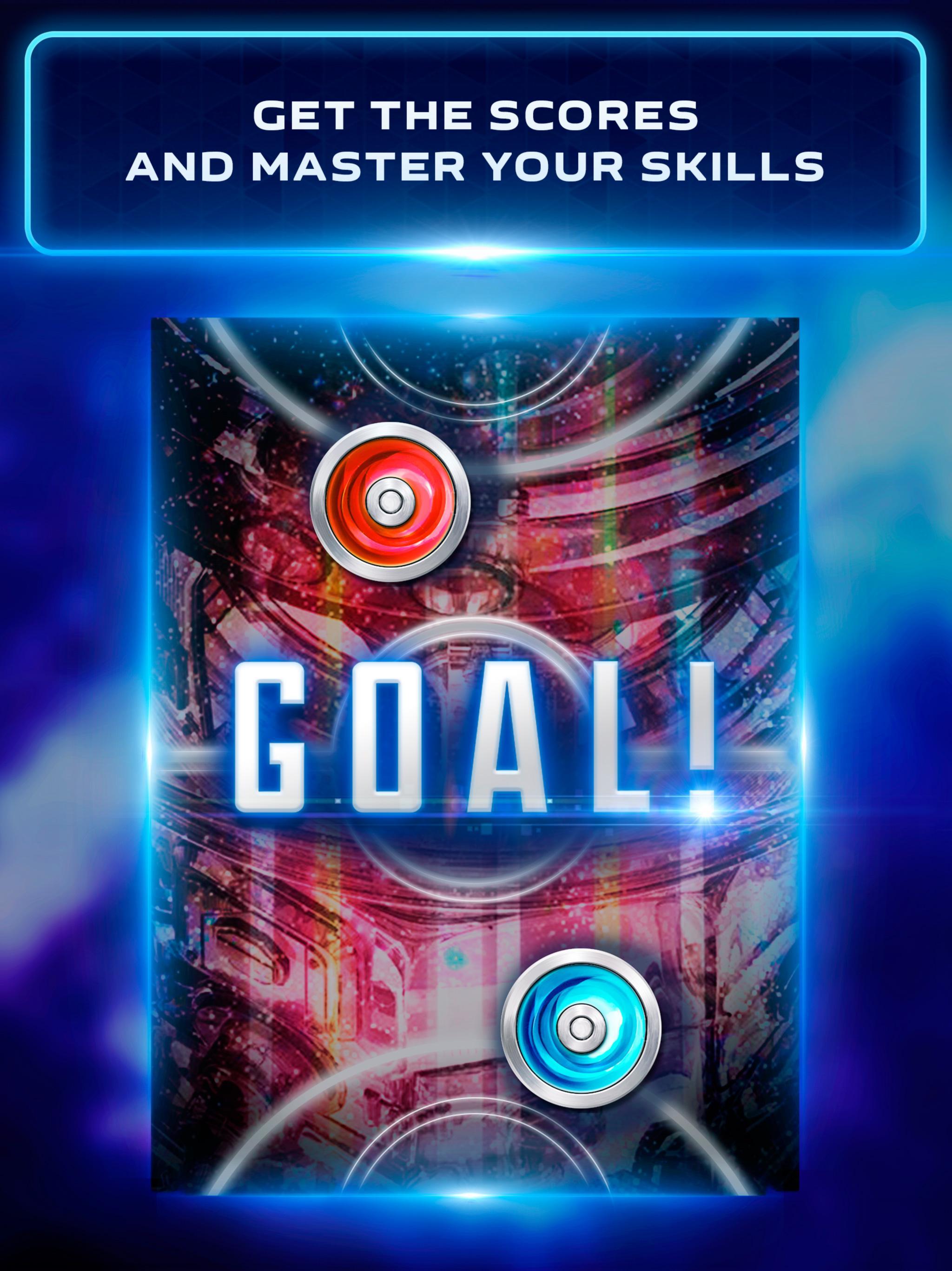 Air Hockey Neon Space