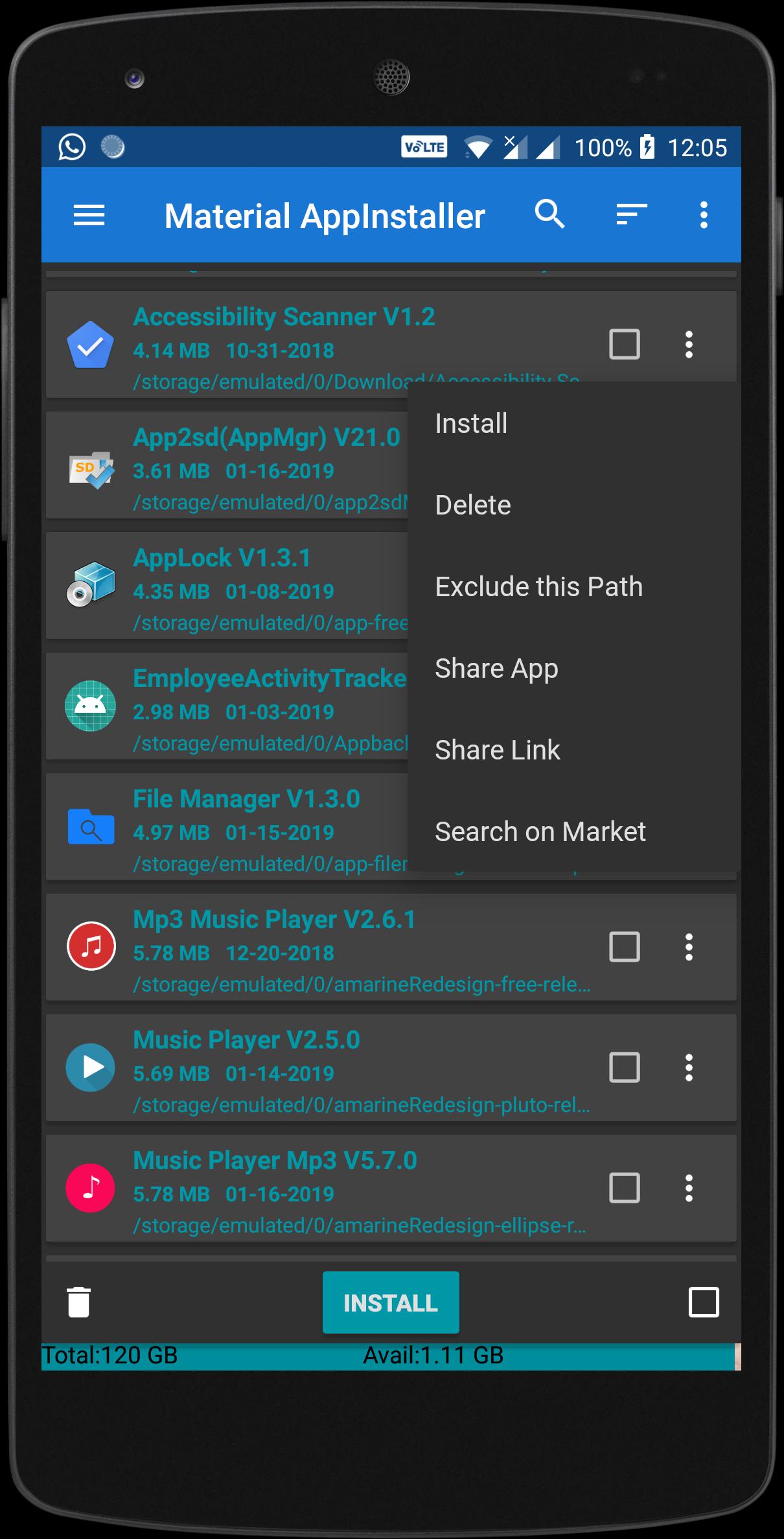 Lollipop App Installer