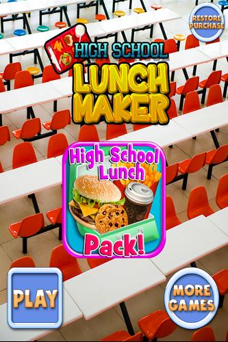 High School Lunch Maker FREE