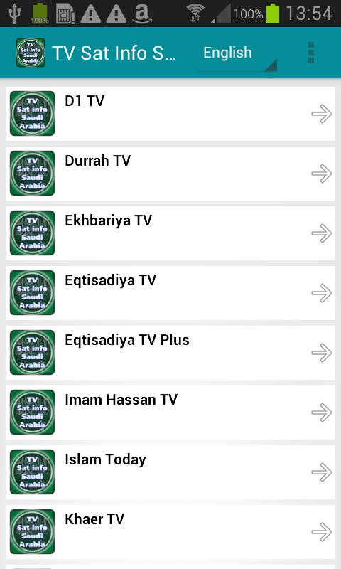 TV Sat Info Saudi Arabia