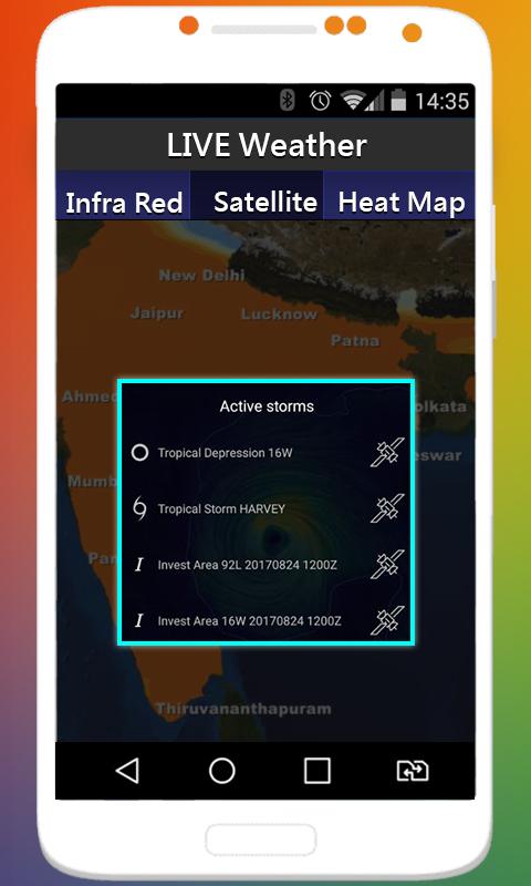 Global Satellite Live Weather Forecast Earth Map