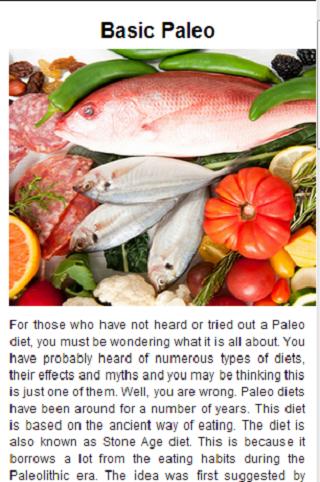 Paleo Diet Food List