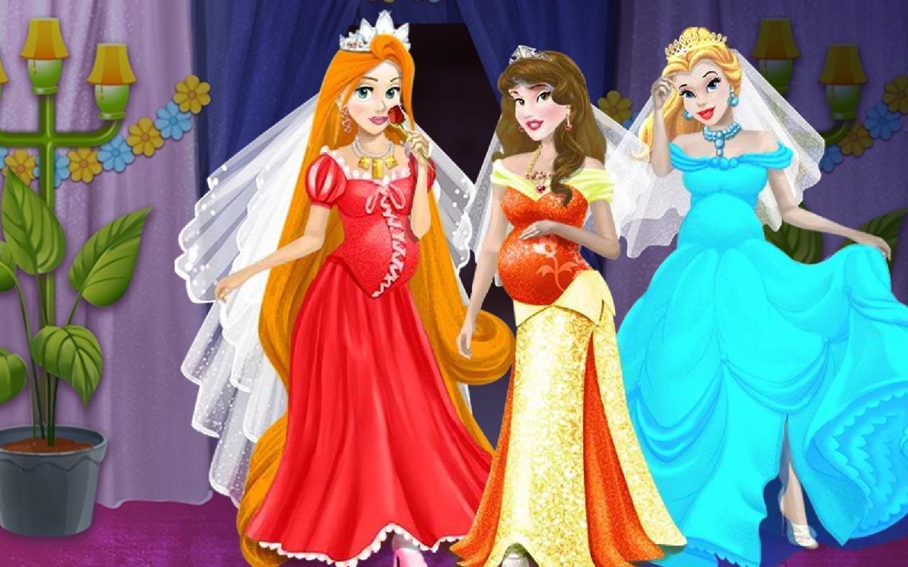 Wedding Pregnant Dressup