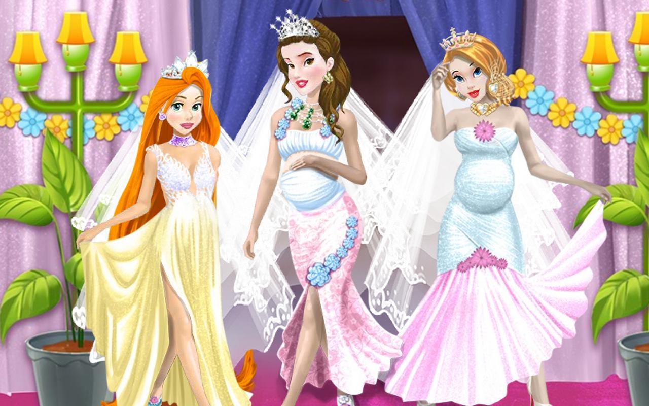 Wedding Pregnant Dressup