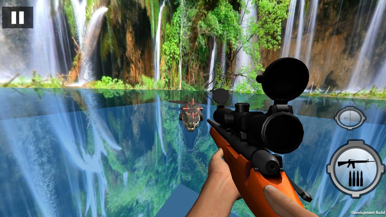 Wild Crocodile Sniper Hunter
