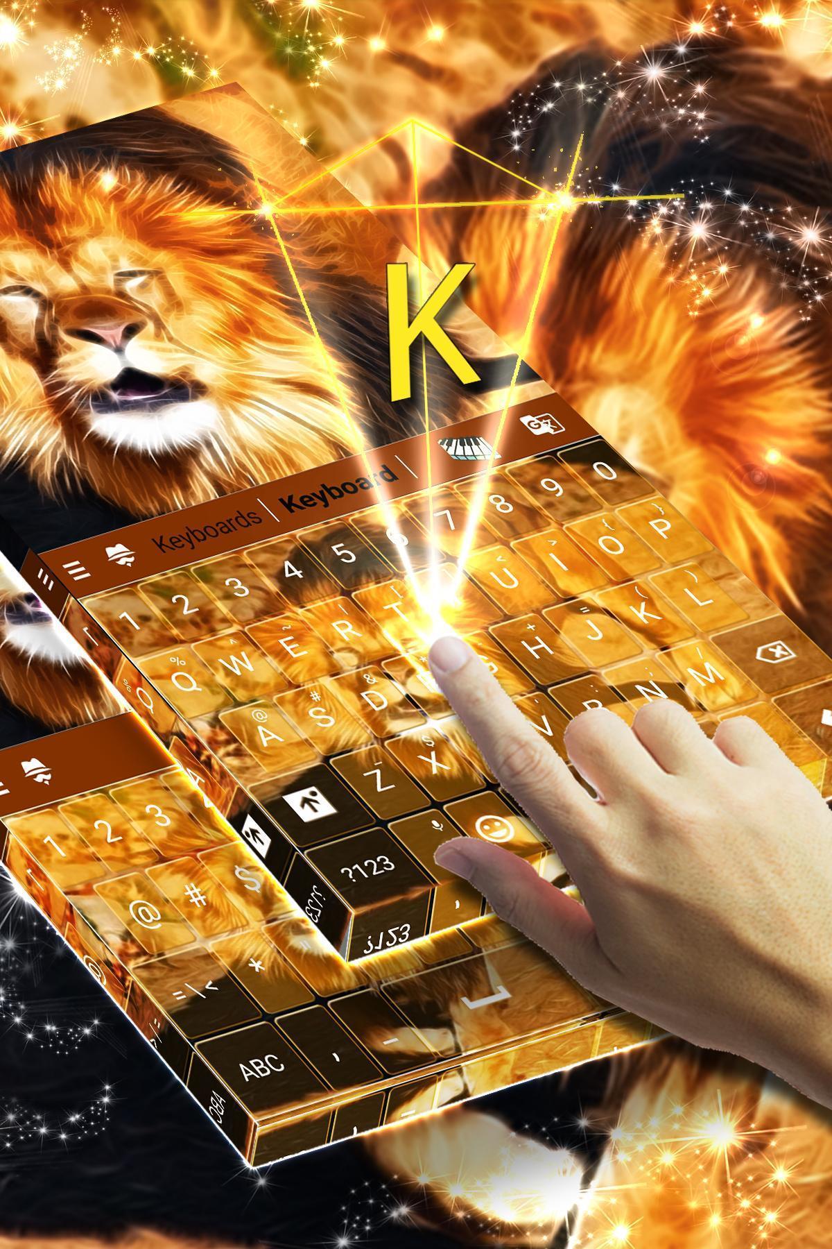 Lion Keyboard Theme