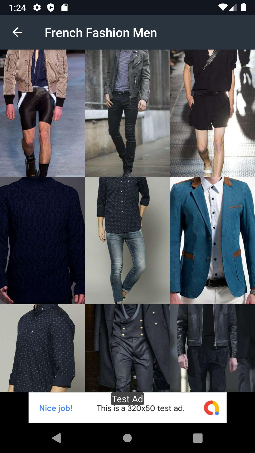French Fashion Men Design