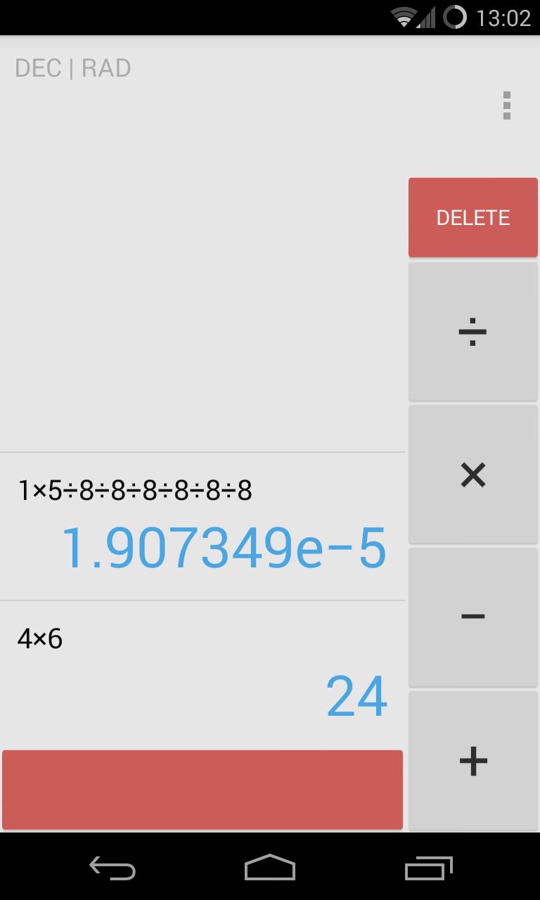 Calculator Light Theme