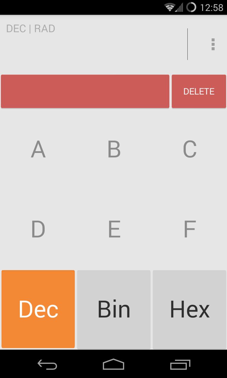 Calculator Light Theme