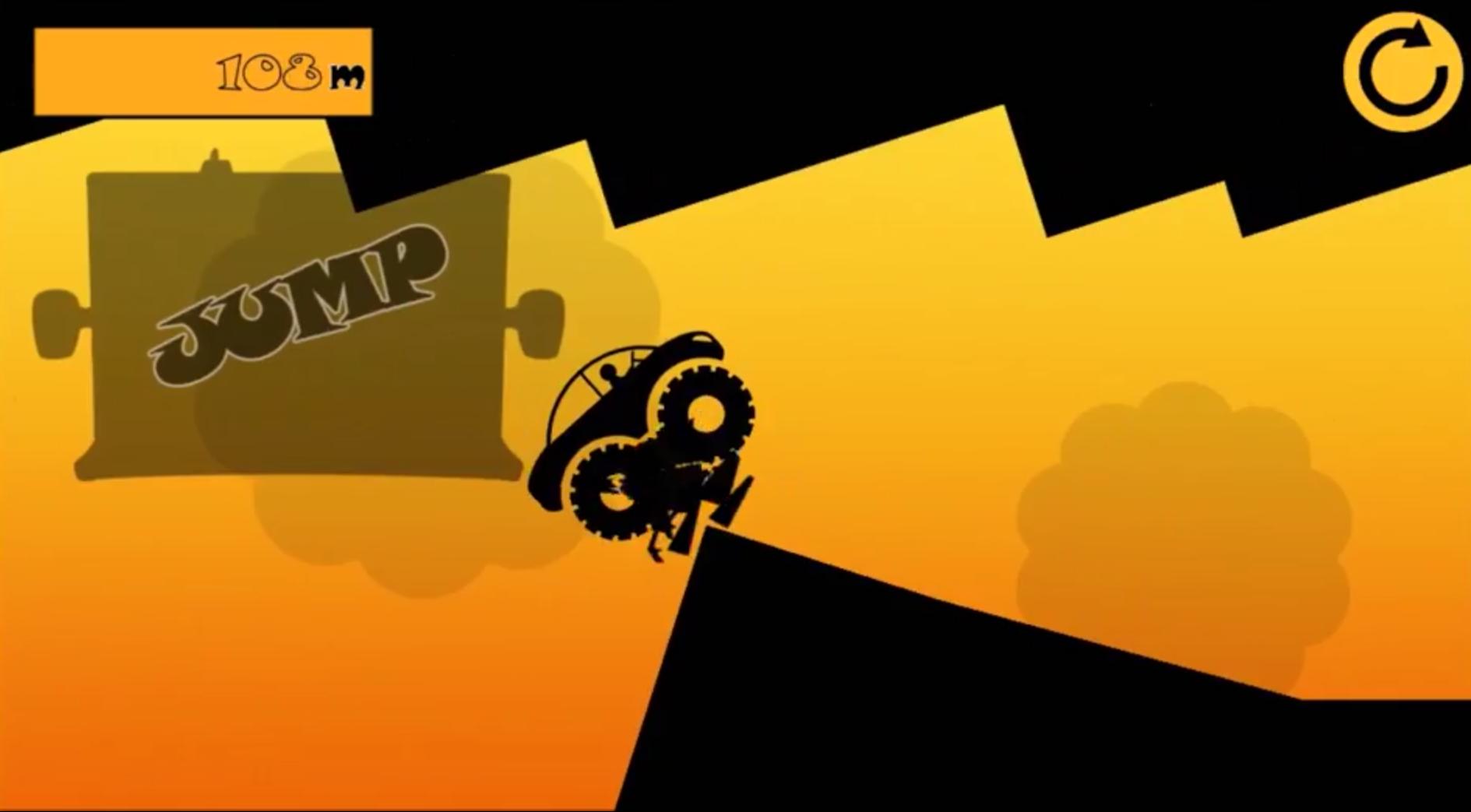 Truck Stunt Hill Climb