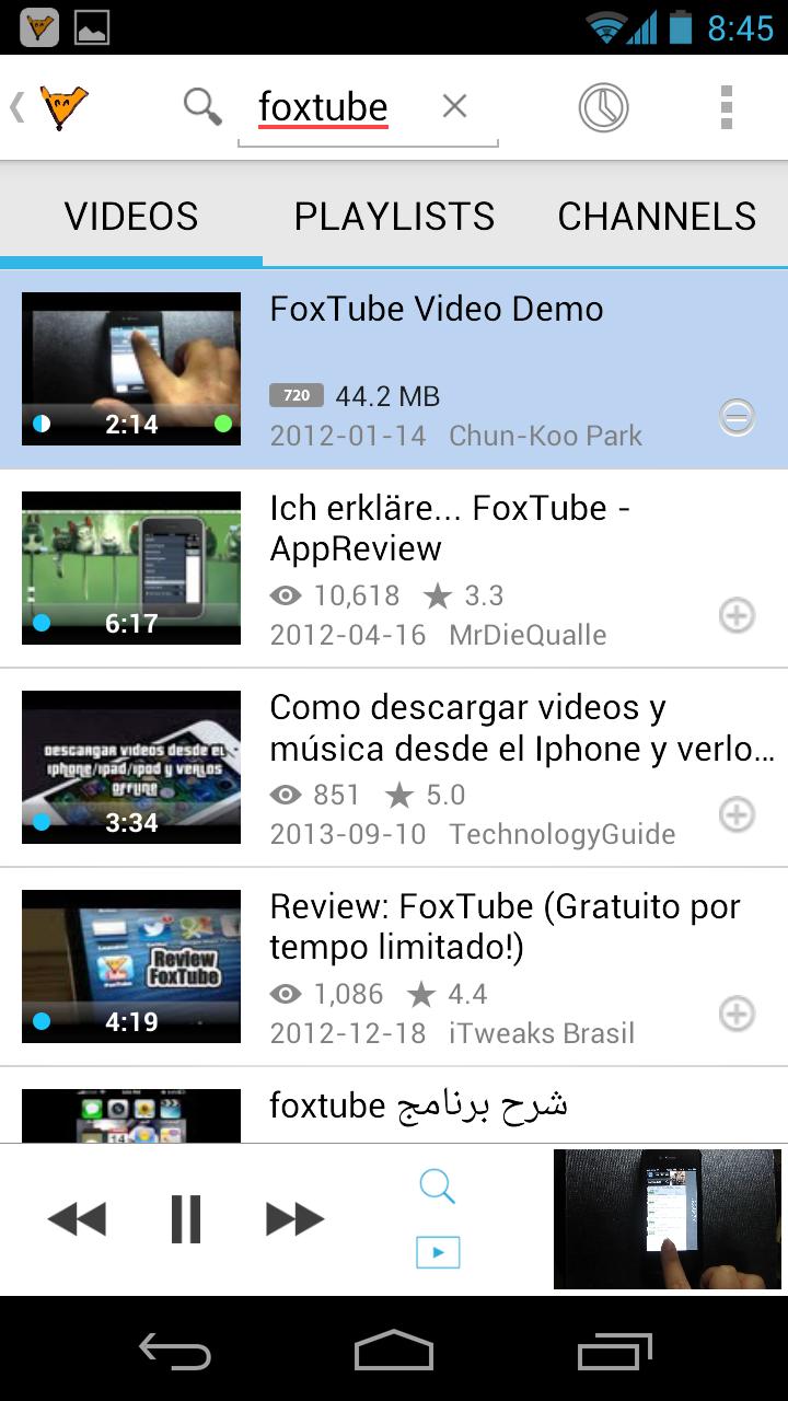 FoxTube Free - YouTube Player