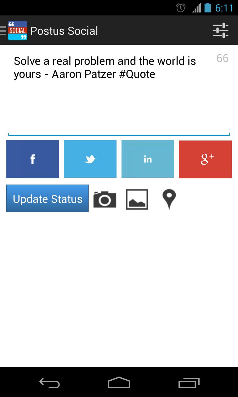 Postus Twitter,Facebook & More