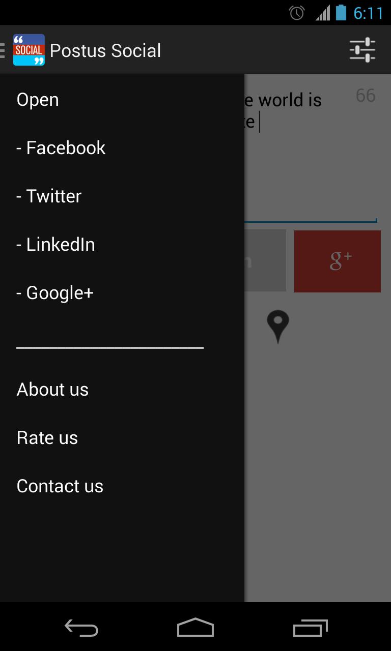 Postus Twitter,Facebook & More