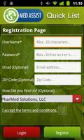 MedAssist QuickList-Meds,Pills