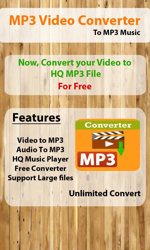 MP3 Video Converter Audio Tube