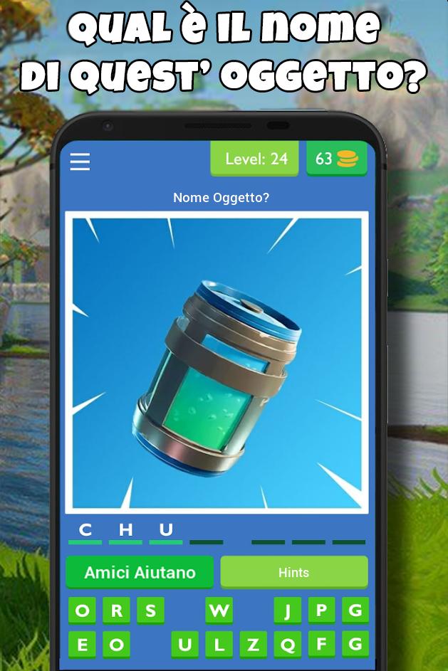 Quiz Fortnite ITALIANO