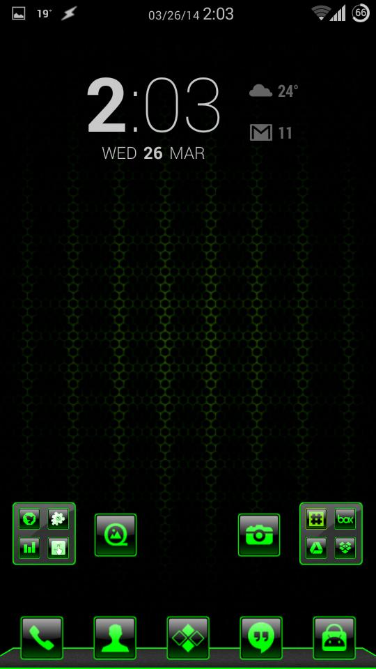 Mean Green Apex/ADW/Nova