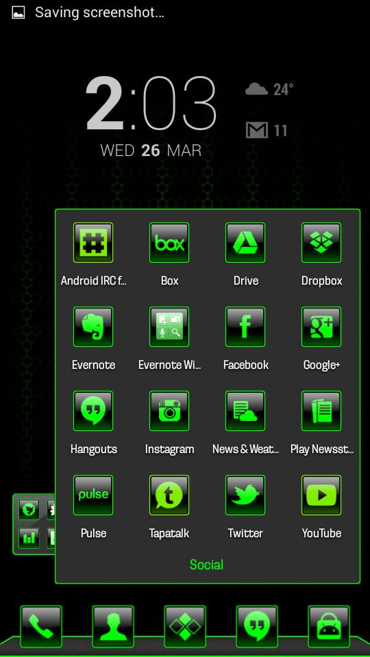 Mean Green Apex/ADW/Nova