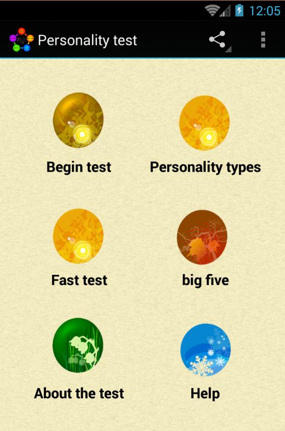 Personality test