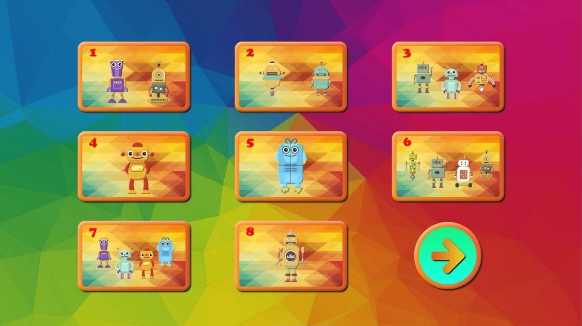Kids Puzzles Robots