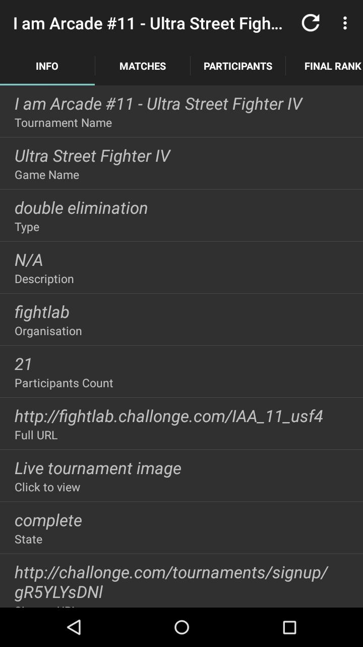 [UNSUPPORTED] Challonger