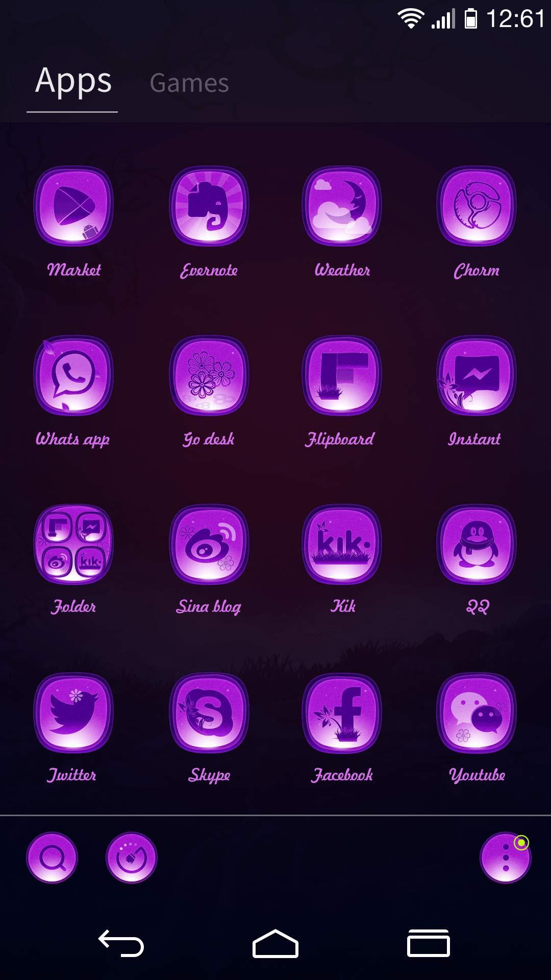 Fairy GO Launcher Theme