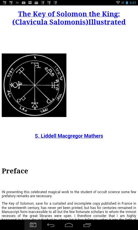 Key of Solomon Magick Book