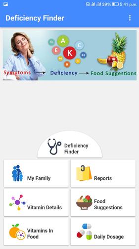 Vitamin Deficiency Finder