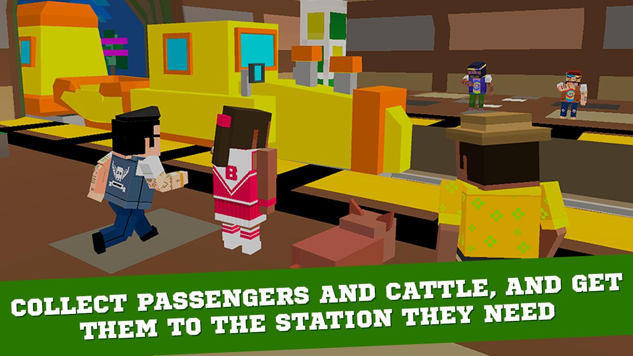 Cube Subway Train Simulator 3D