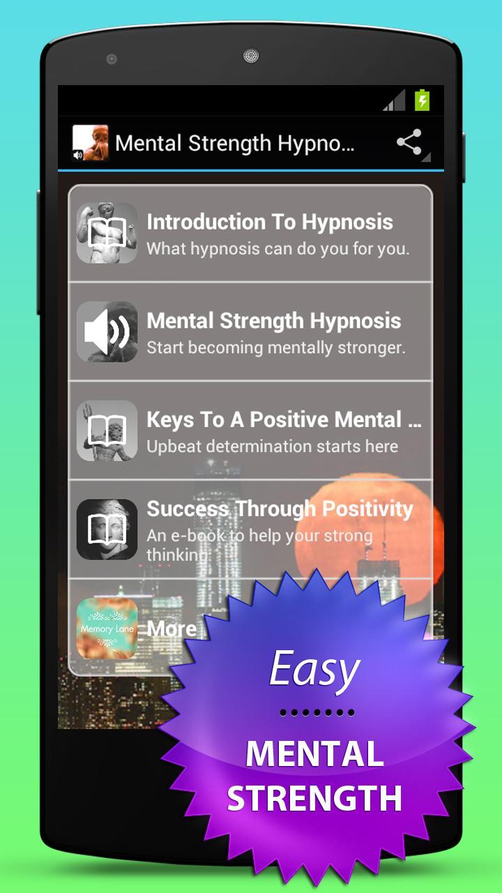 Mental Strength Hypnosis Audio